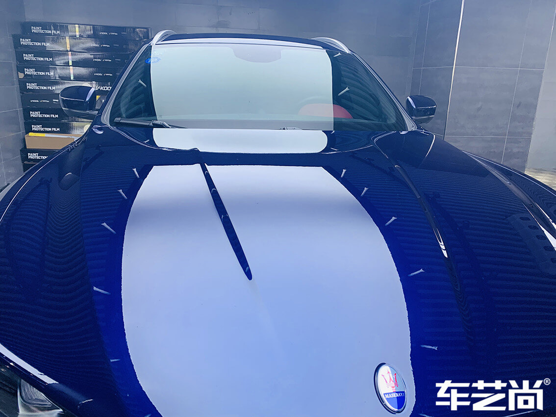 玛莎拉蒂Levante贴威固隔热膜效果图（1）