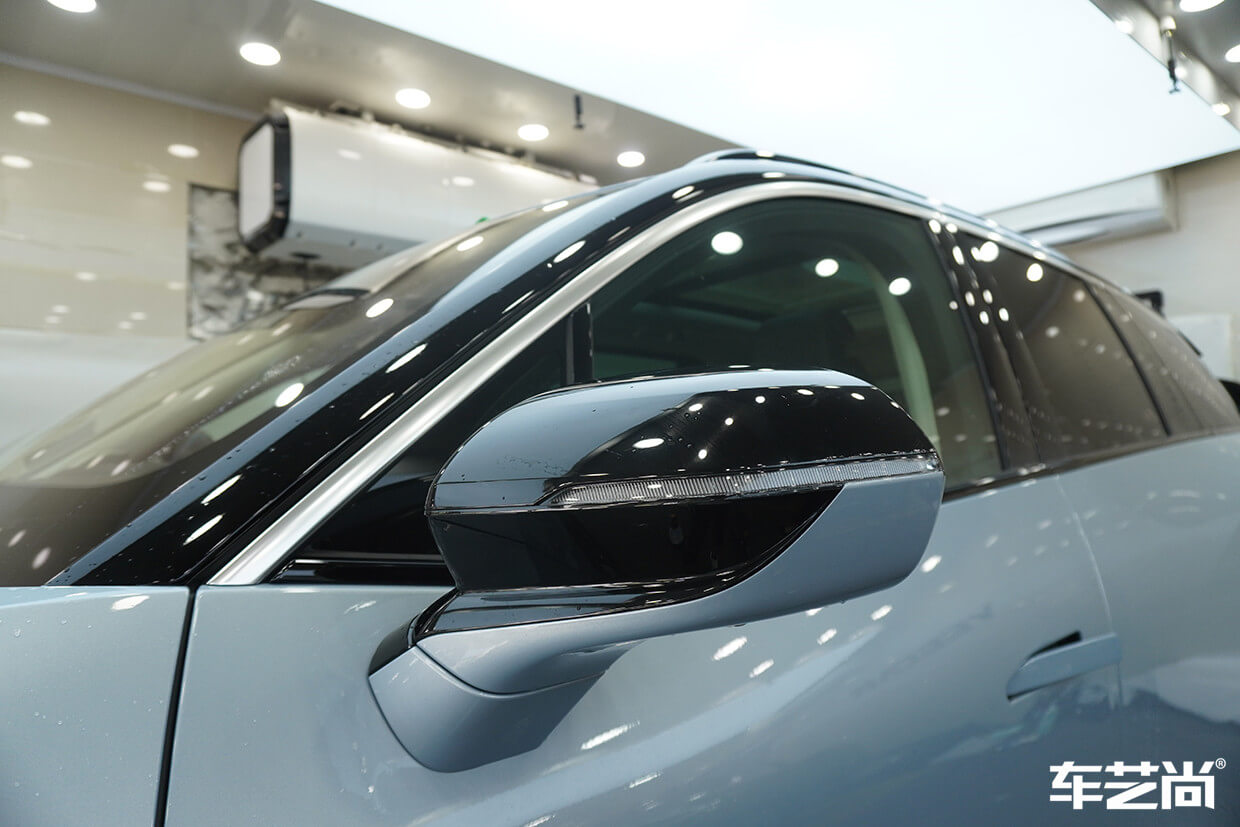 蔚来ES6贴威固车衣看中车艺尚的施工环境？