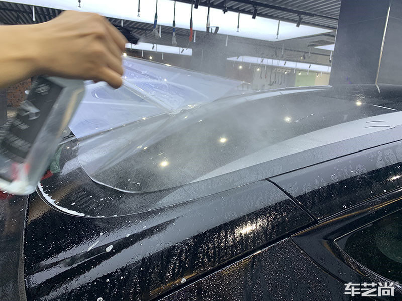 特斯拉Model 3施工威固隔热膜案例（图片十四）