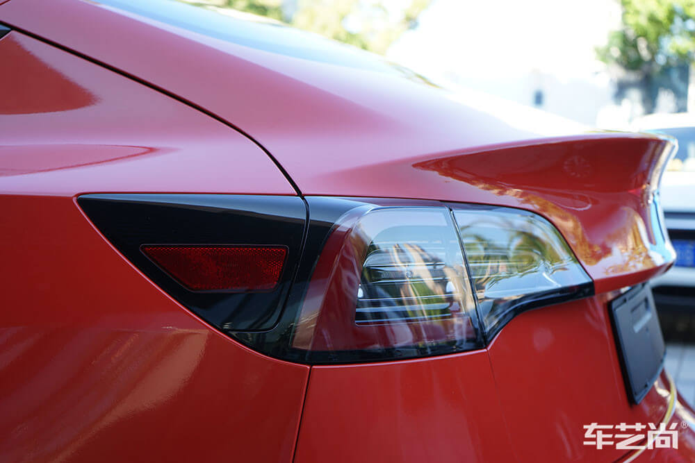 特斯拉也改色膜的效果展示（9）