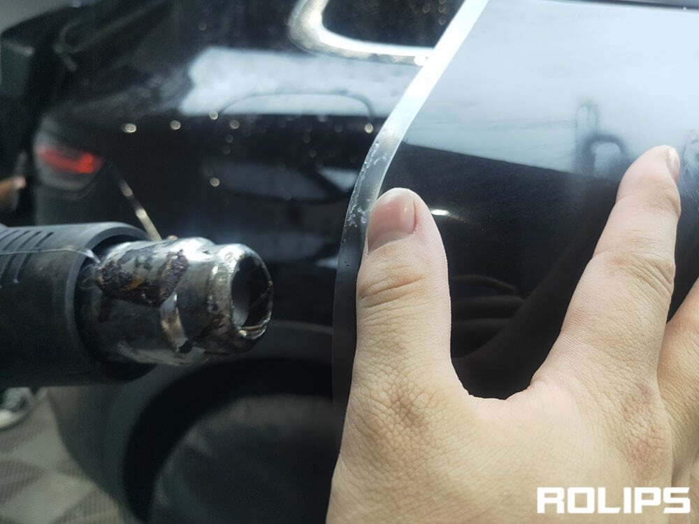 汽车贴隐形车衣是怎么施工的？（11）