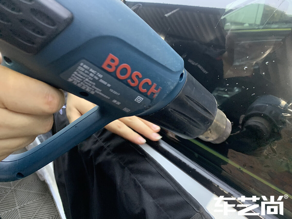 沃尔沃S60施工威固玻璃膜施工案例展示图（6）