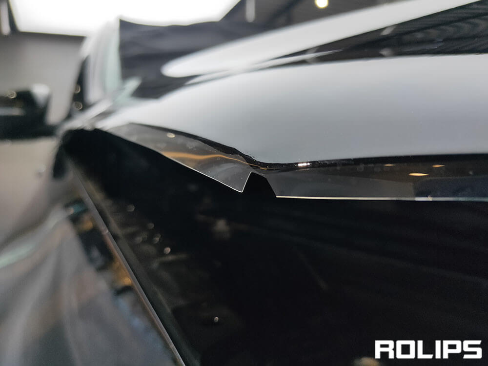 汽车贴隐形车衣是怎么施工的？（8）