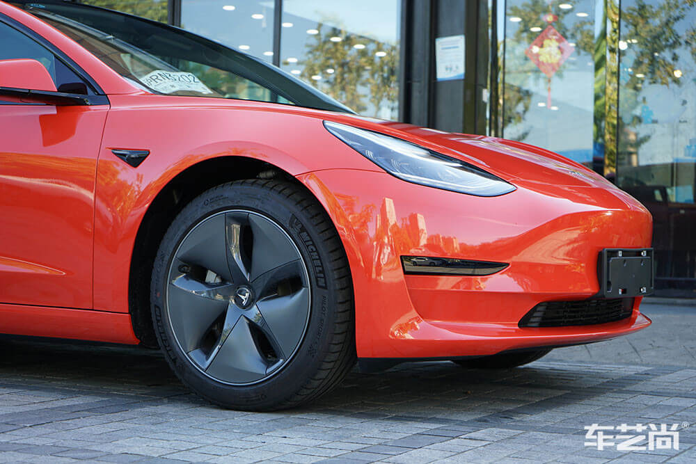 特斯拉也改色膜的效果展示（4）