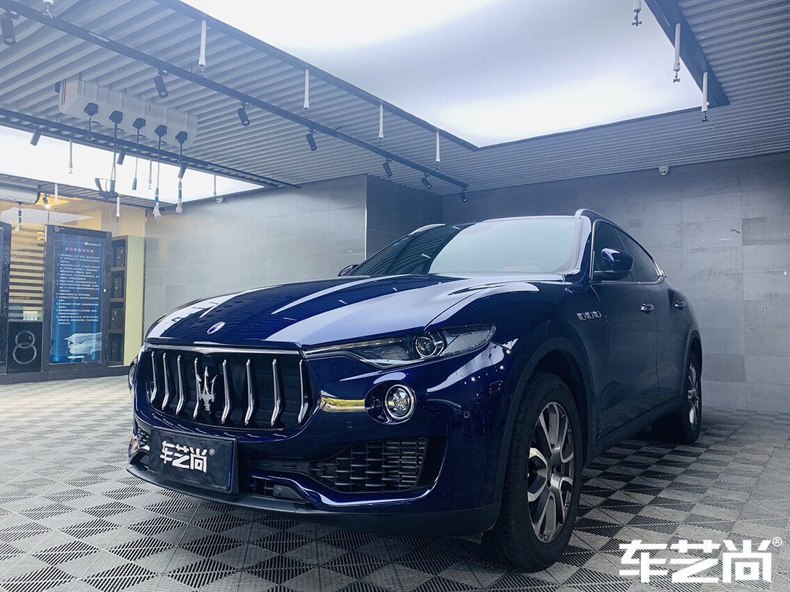 玛莎拉蒂Levante贴威固隔热膜效果图（4）