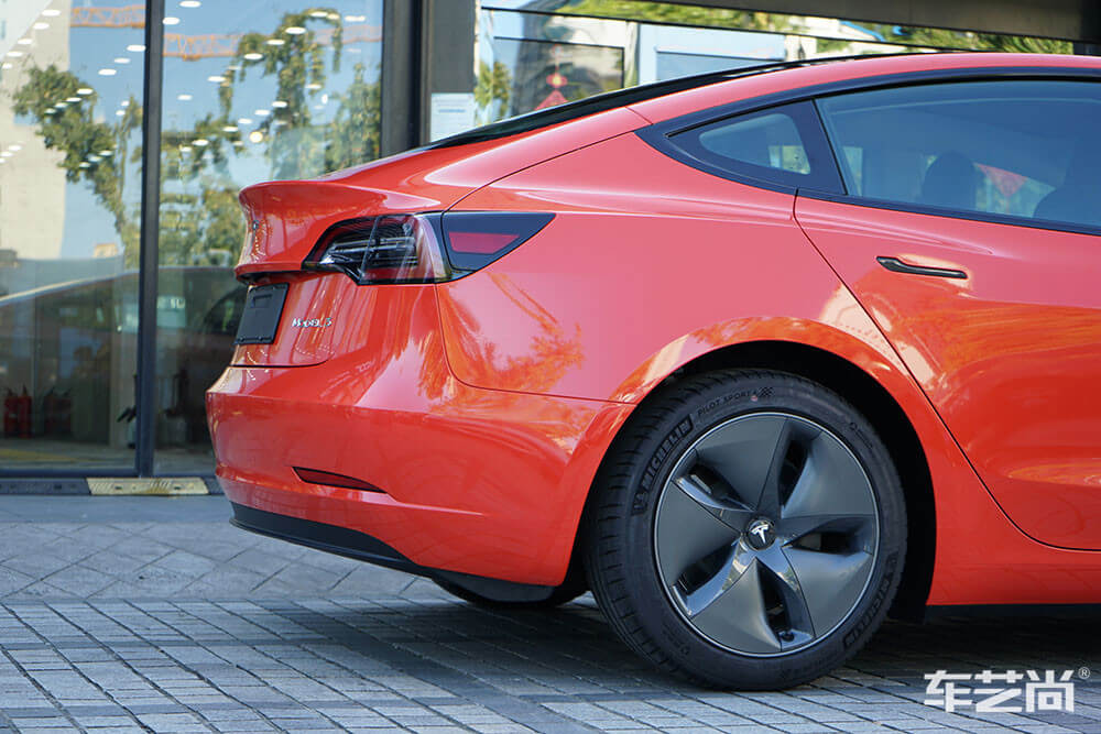 特斯拉也改色膜的效果展示（8）