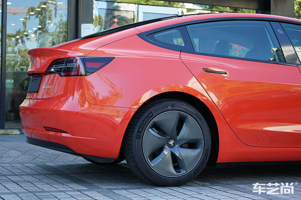 特斯拉也改色膜的效果展示（8）