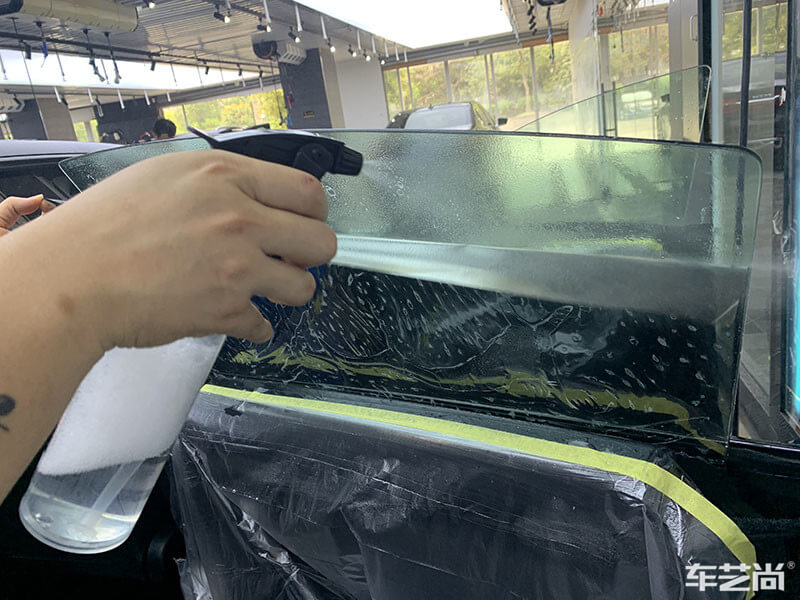 特斯拉Model 3施工威固隔热膜案例（图片十五）