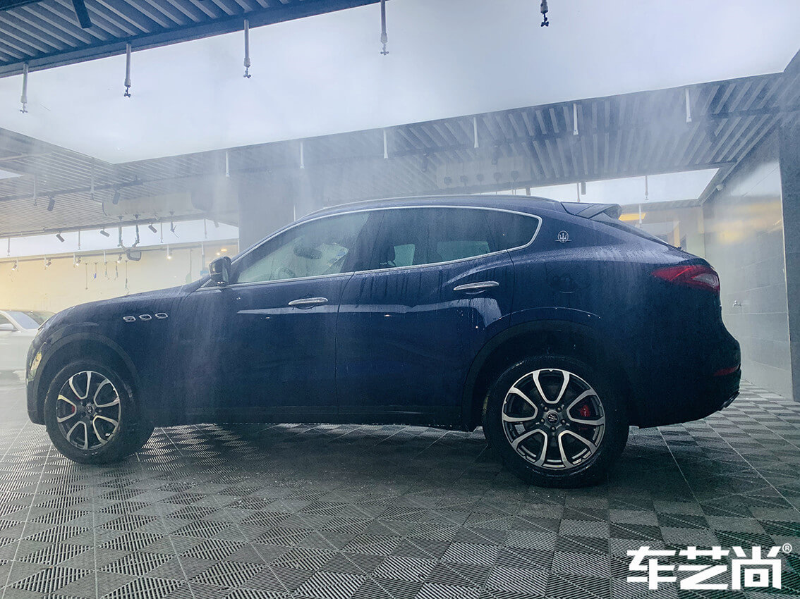 玛莎拉蒂Levante贴威固隔热膜流程图（1）