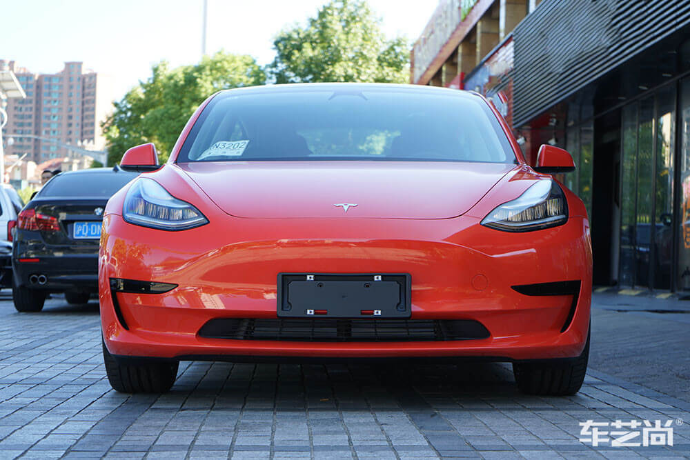 特斯拉也改色膜的效果展示（5）