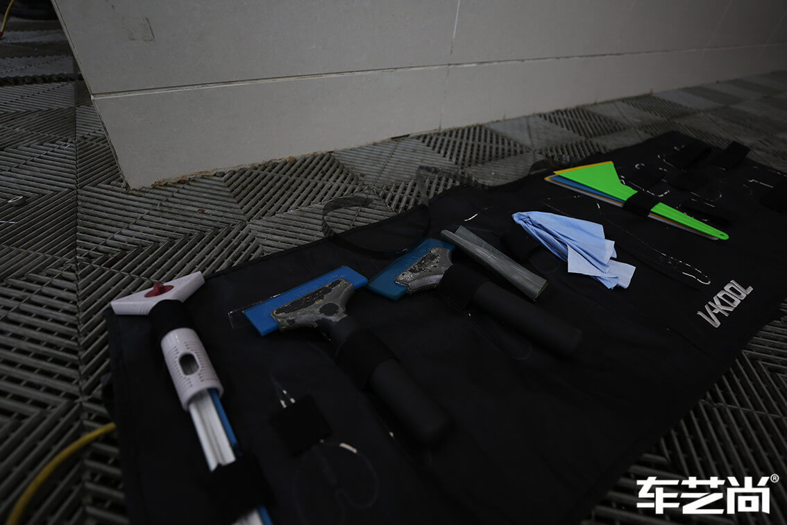 施工使用工具齐全