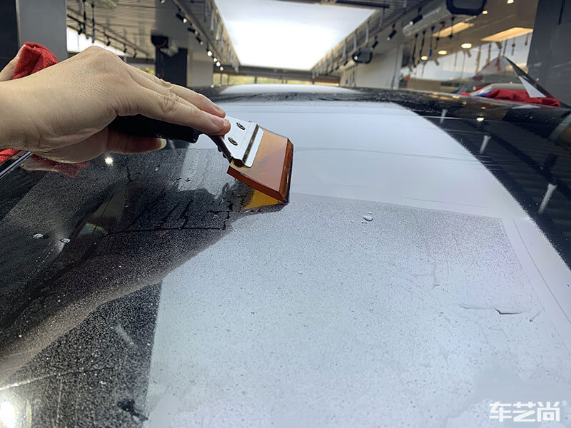 特斯拉Model 3施工威固隔热膜案例（图片十一）