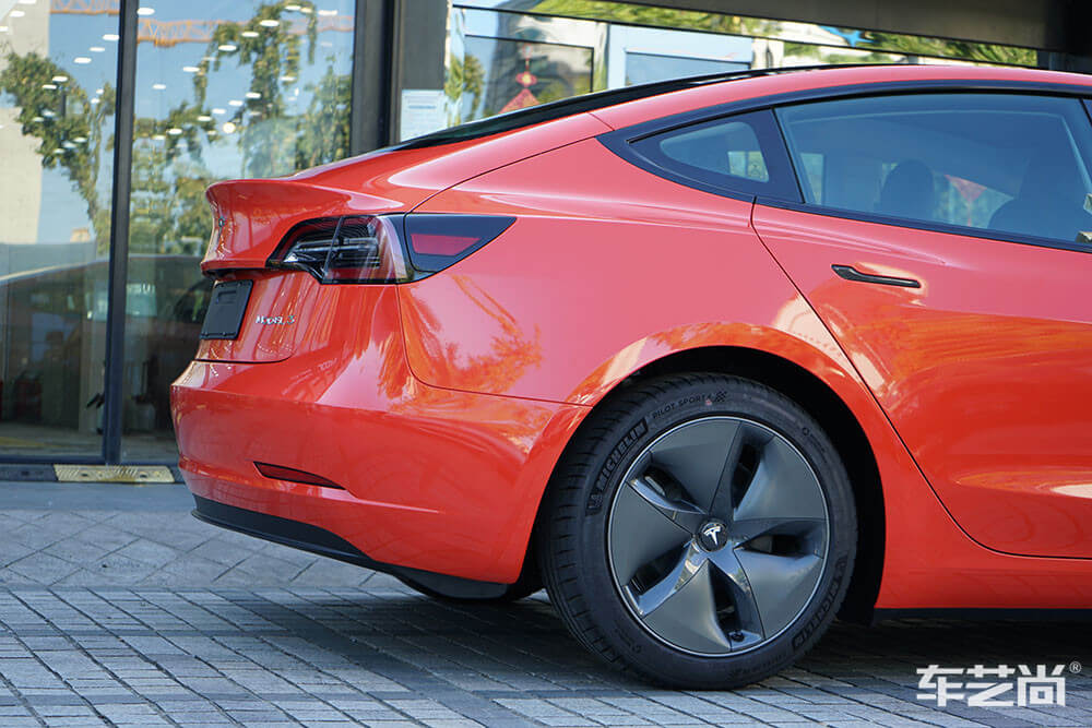 特斯拉也改色膜的效果展示（6）