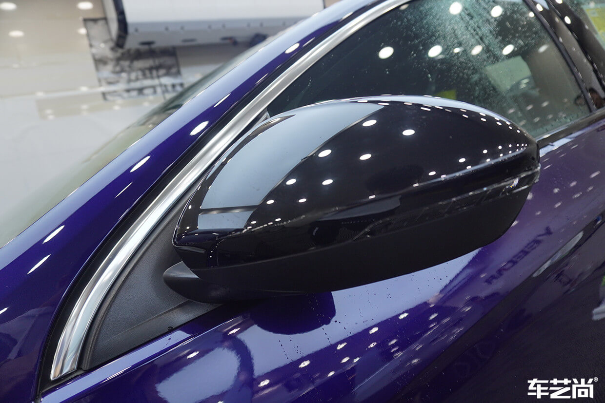 蓝色别克GS施工威固隐形车衣（19）