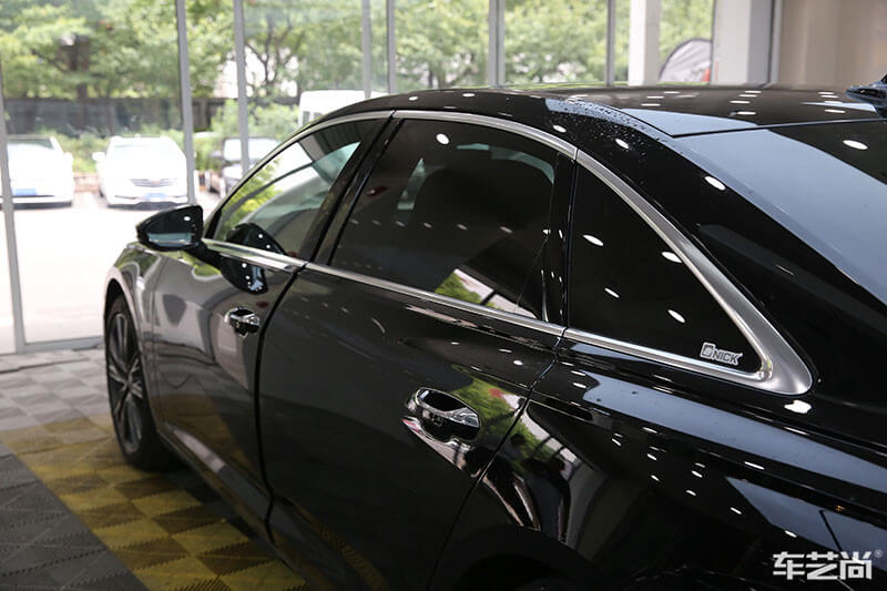 奥迪A6L施工威固隔热膜效果展示（图五）