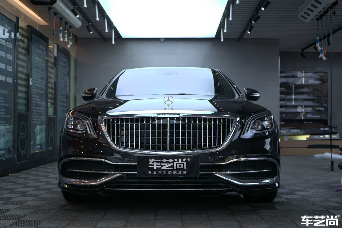 迈巴赫选择施工威固隐形车衣，效果展示（9）