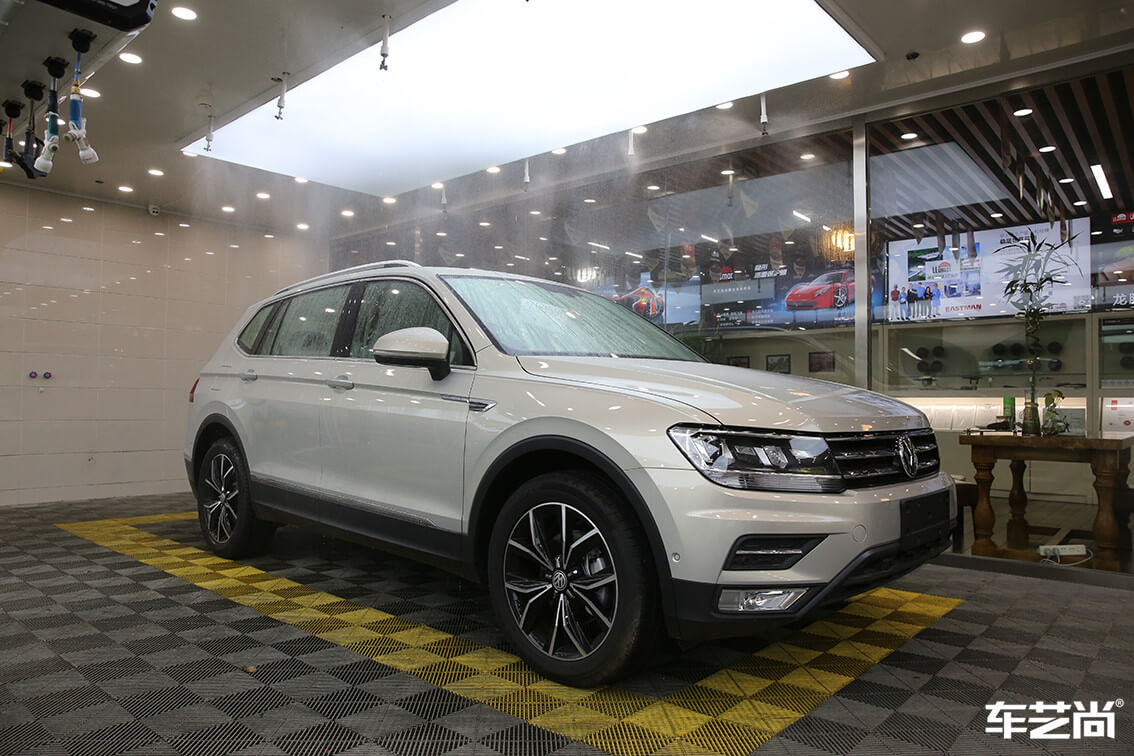 大众330 TSI装贴威固隔热膜，施工效果展示（4）