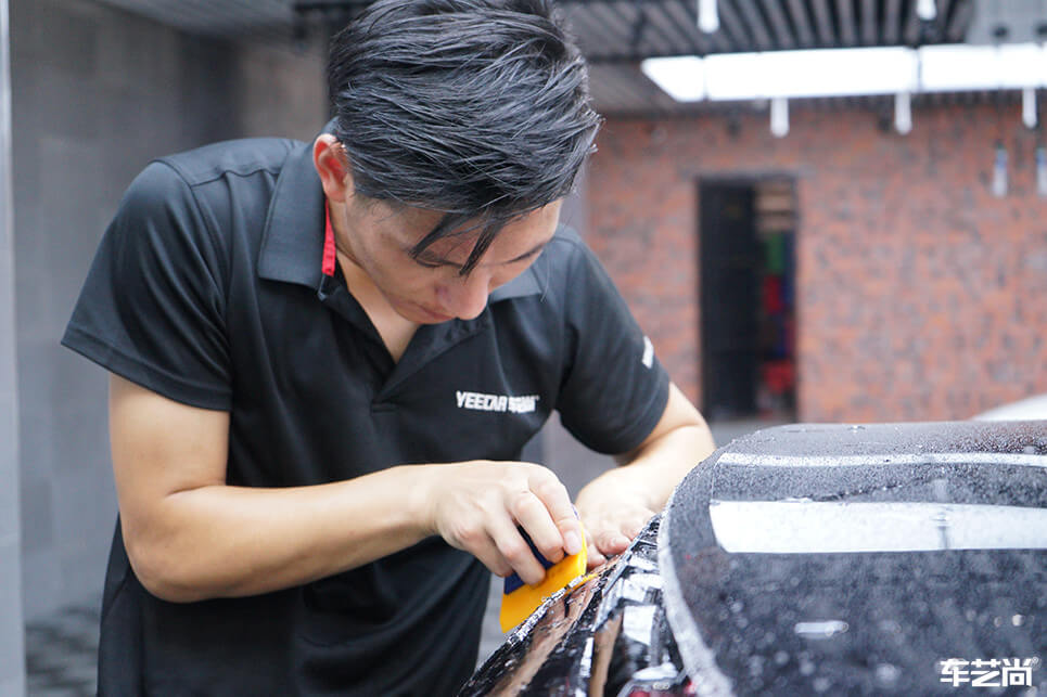 保时捷帕拉梅拉选择车艺尚施工威固车衣，专业施工展示（10）