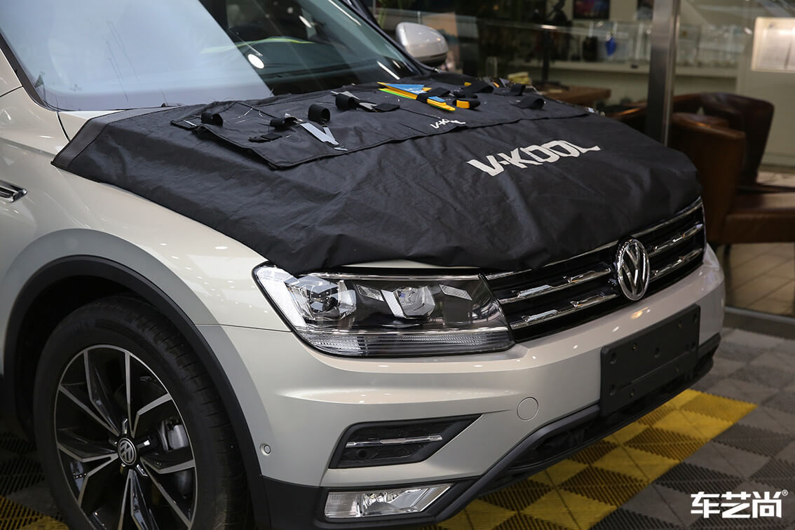 大众330 TSI装贴威固隔热膜，施工效果展示（6）