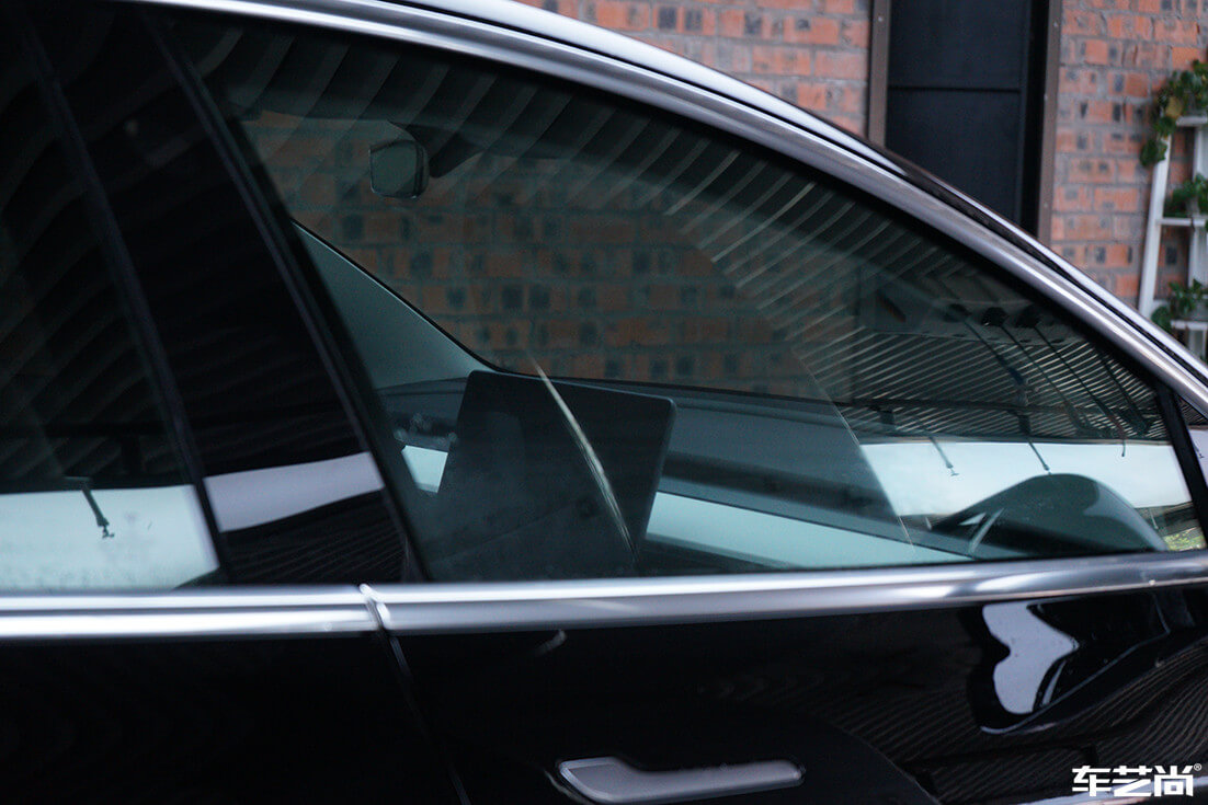 特斯拉Model 3施工威固隔热膜案例分享（11）