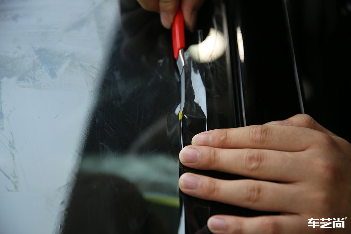 特斯拉施工威固隔热膜案例展示（3）