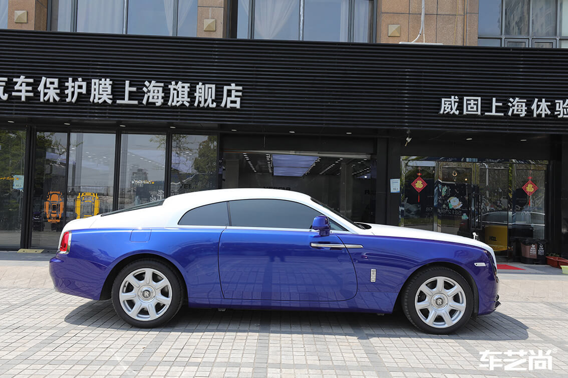 劳斯莱斯施工威固隐形车衣效果展示图（6）