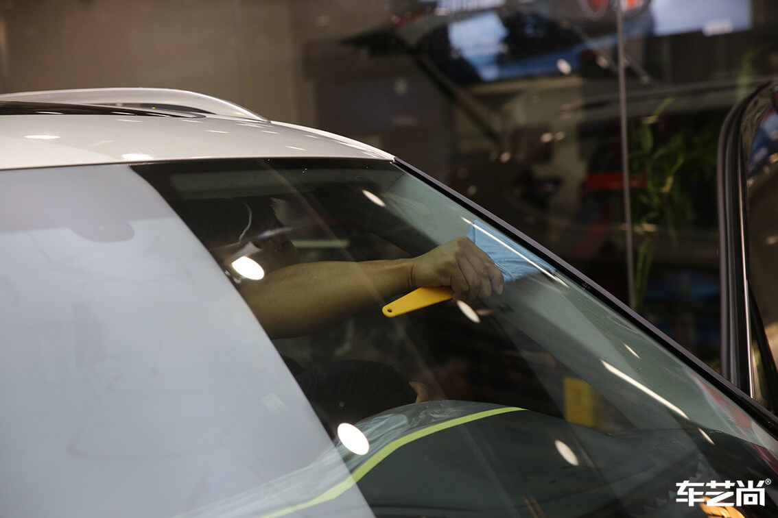 大众330 TSI装贴威固隔热膜，施工效果展示（15）