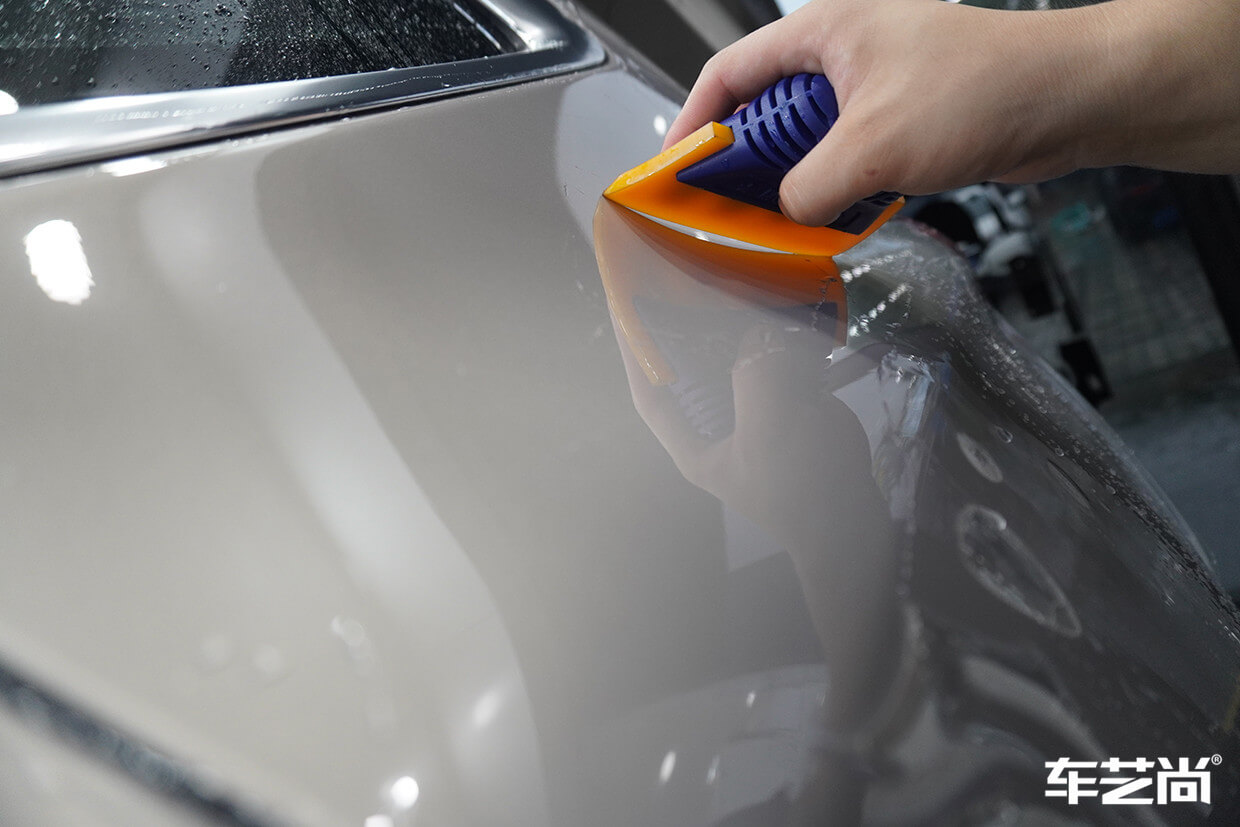 宝马X3施工威固隐形车衣（16）