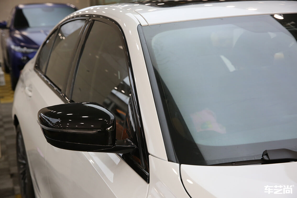 宝马3系施工隔热膜，带给您不一样的保护（17）