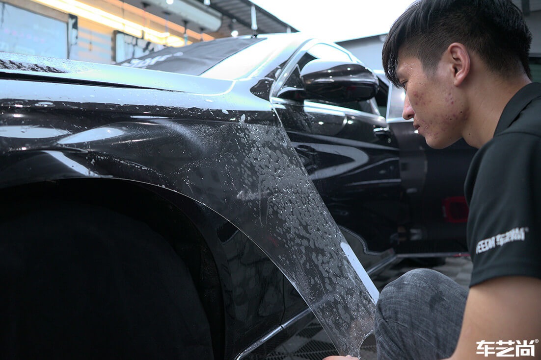 迈巴赫选择施工威固隐形车衣，效果展示（7）