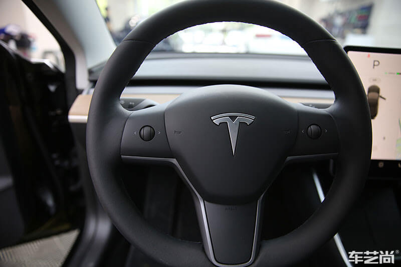 特斯拉Model 3隐形车衣施工效果展示（内饰）