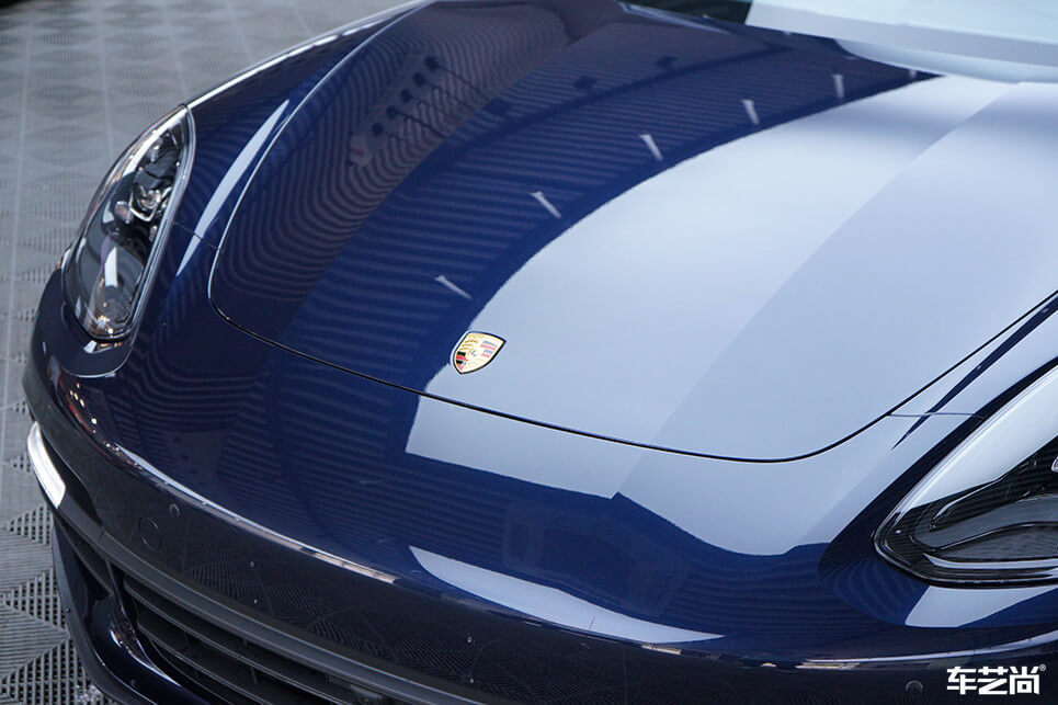 保时捷帕拉梅拉施工威固车衣，施工流程展示（14）