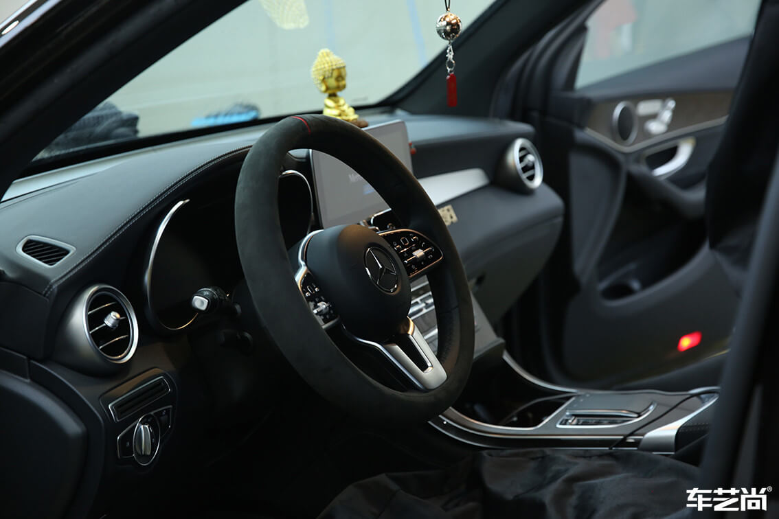 奔驰 GLC300施工威固隐形车衣案例流程展示（16）