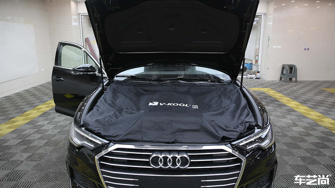 奥迪A6L施工威固隐形车衣（2）