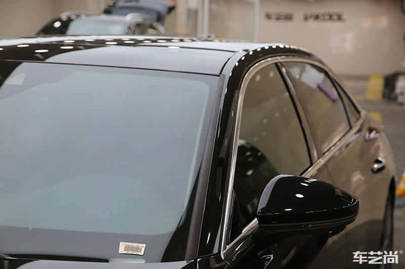 奥迪A6L施工威固隔热膜效果展示（图二）