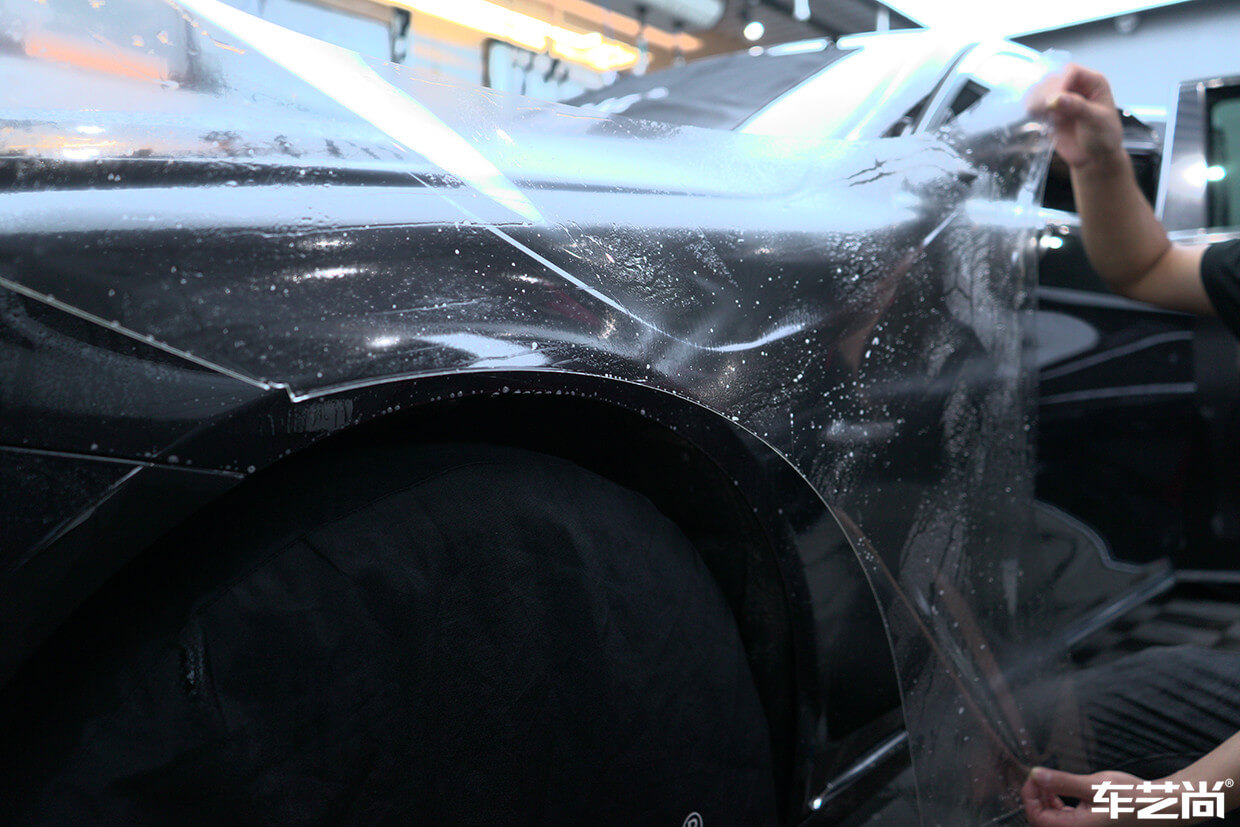 迈巴赫选择施工威固隐形车衣，效果展示（5）