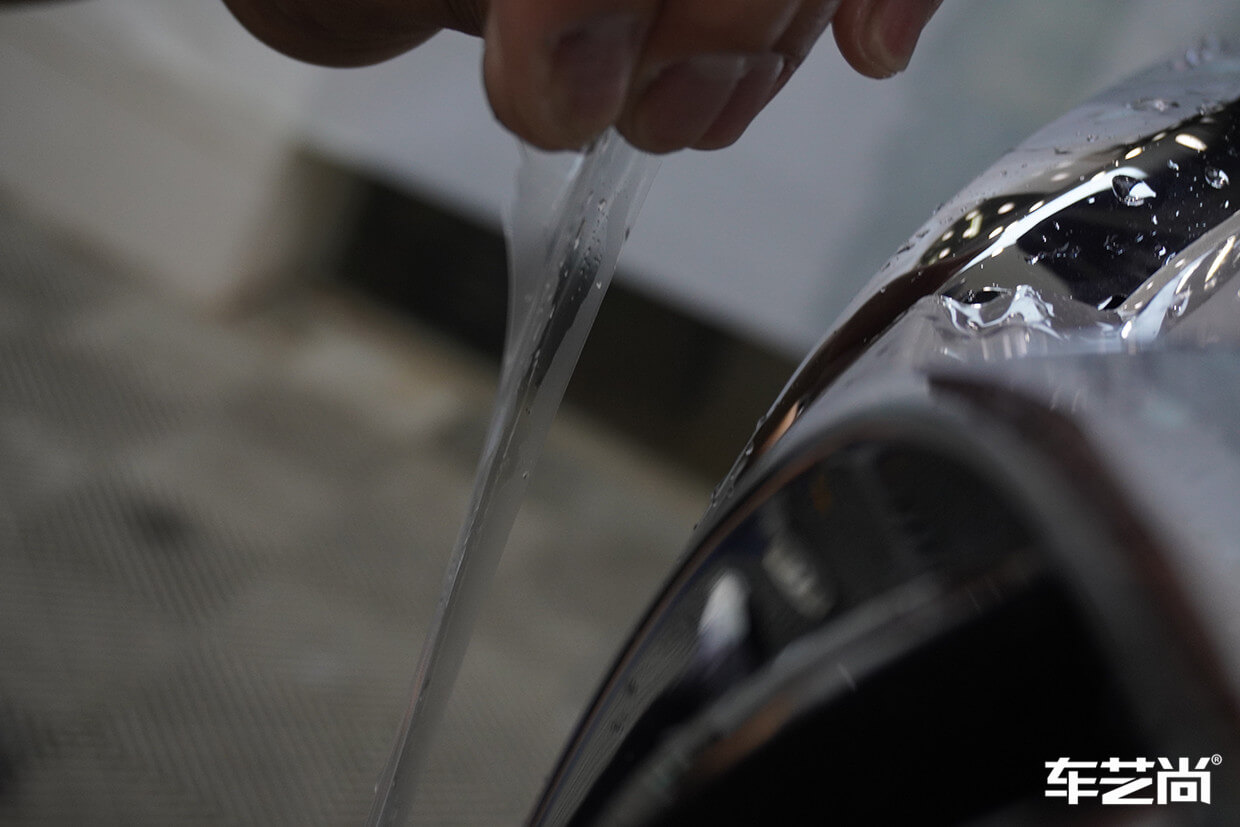 宝马X3施工威固隐形车衣（9）
