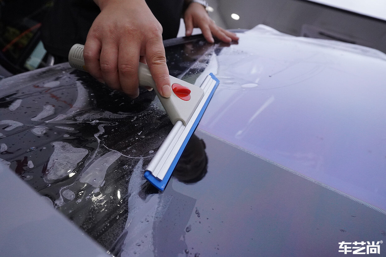 蔚来ES8施工威固玻璃膜案例展示（8）