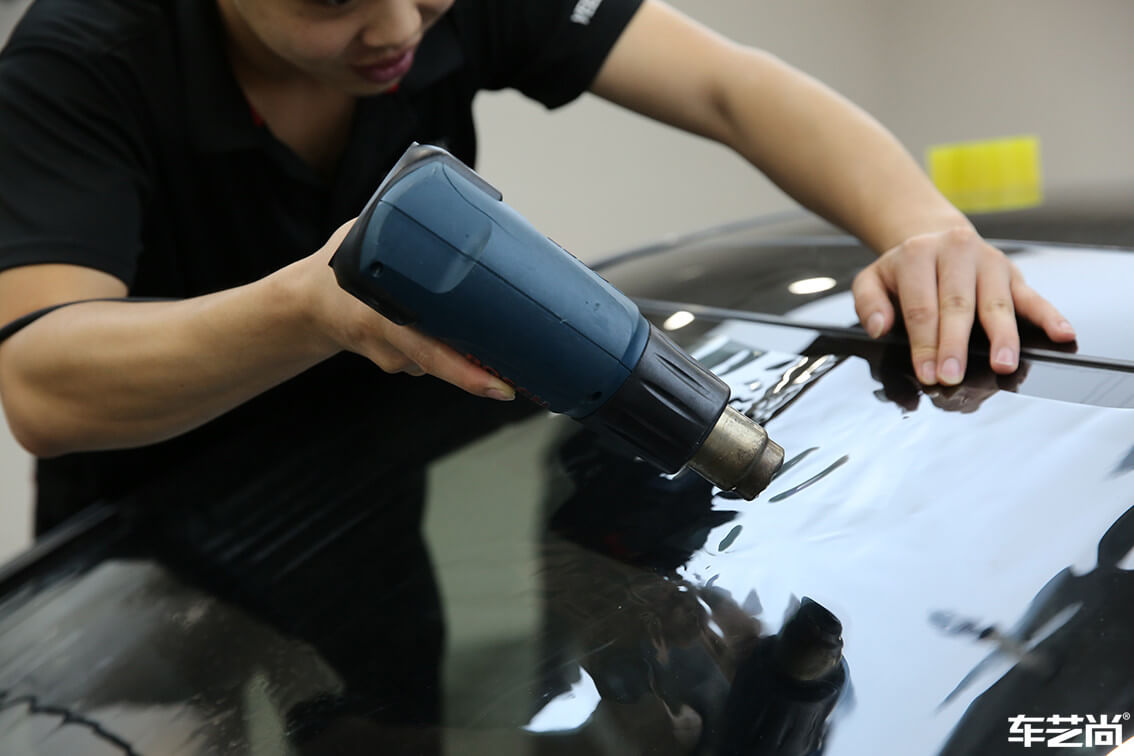 奔驰 S450L装贴威固隔热膜效果怎么样（4）