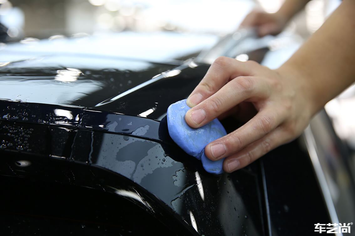 宝马X3装贴威固隐形车衣，施工流程展示（1）