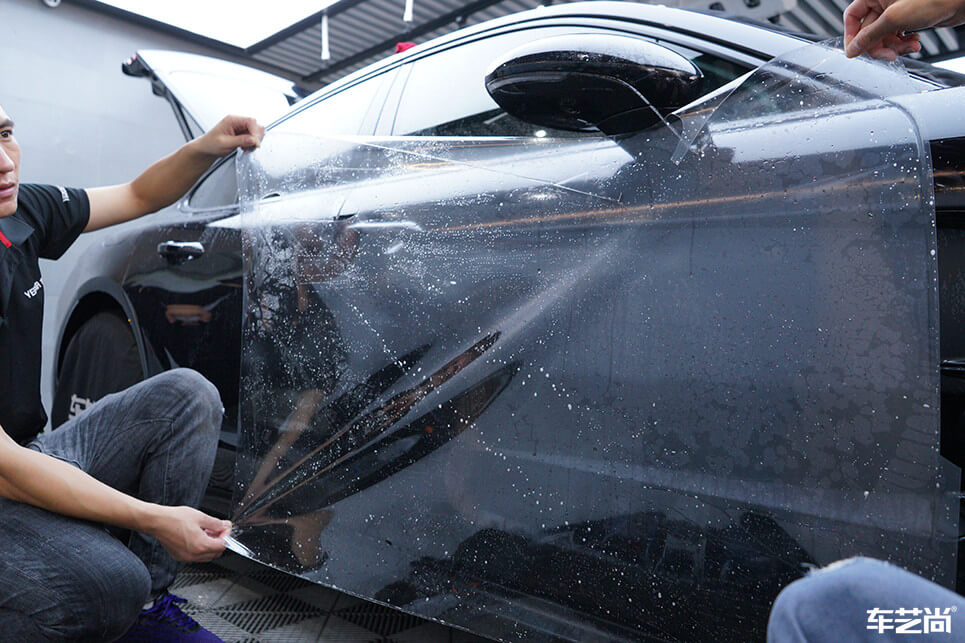 保时捷帕拉梅拉选择车艺尚施工威固车衣，专业施工展示（6）