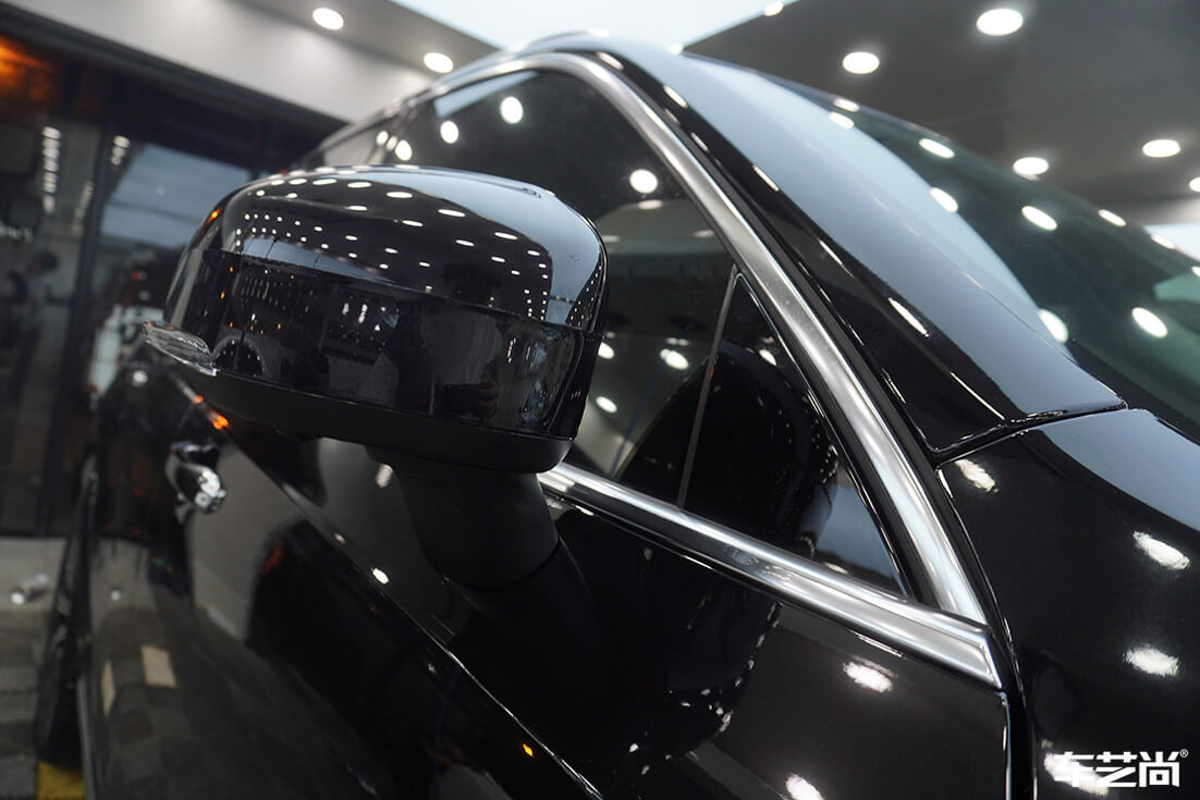 沃尔沃XC90贴隐形车衣施工流程案例展示（17）