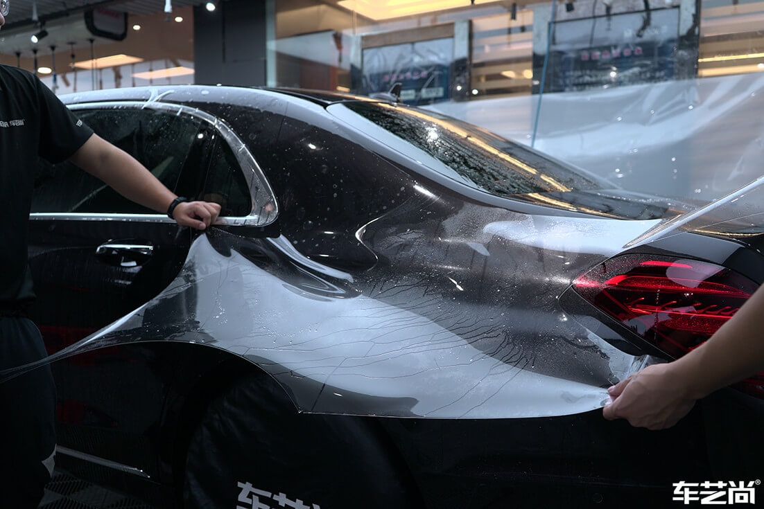 迈巴赫选择施工威固隐形车衣，效果展示（3）