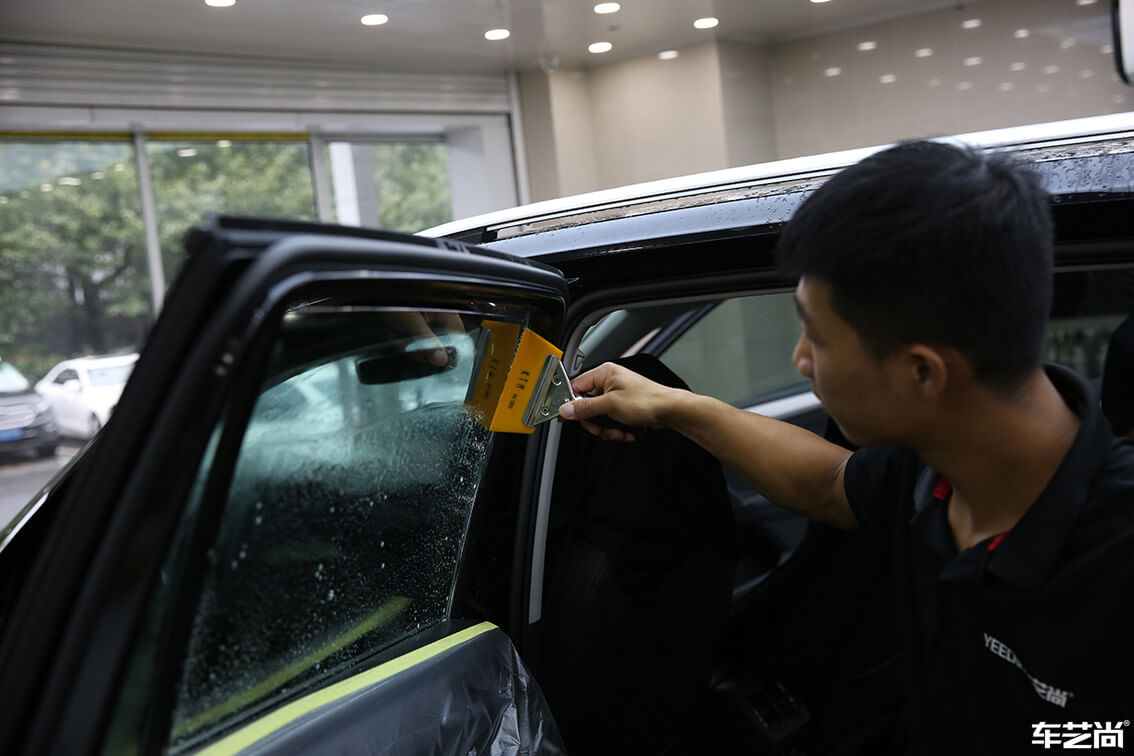 大众430装贴威固隔热膜（13）