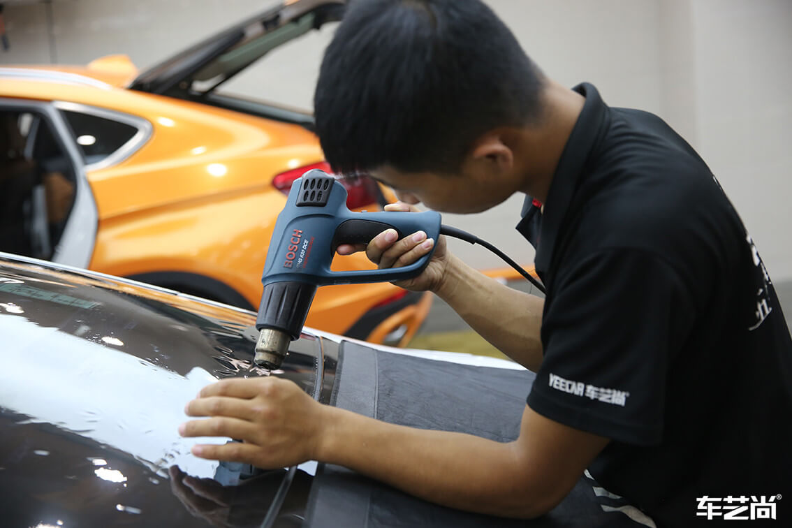 小鹏P7选择施工威固隔热膜（2）