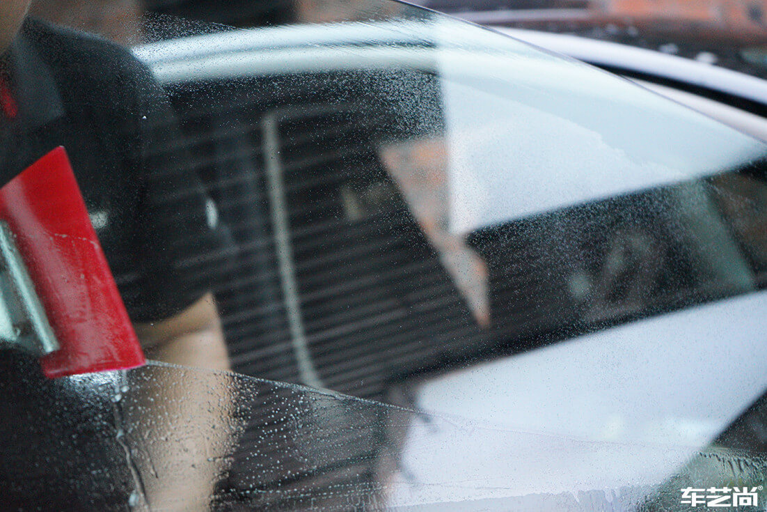 特斯拉Model 3施工威固隔热膜案例分享（4）