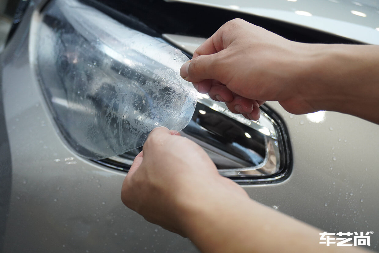 宝马X3施工威固隐形车衣（14）