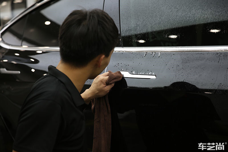 特斯拉Model 3隐形车衣施工过程展示（图二）0