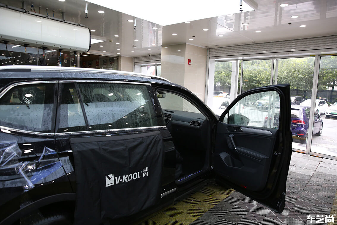 大众430装贴威固隔热膜（5）