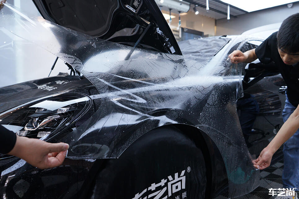 保时捷帕拉梅拉选择车艺尚施工威固车衣，专业施工展示（5）
